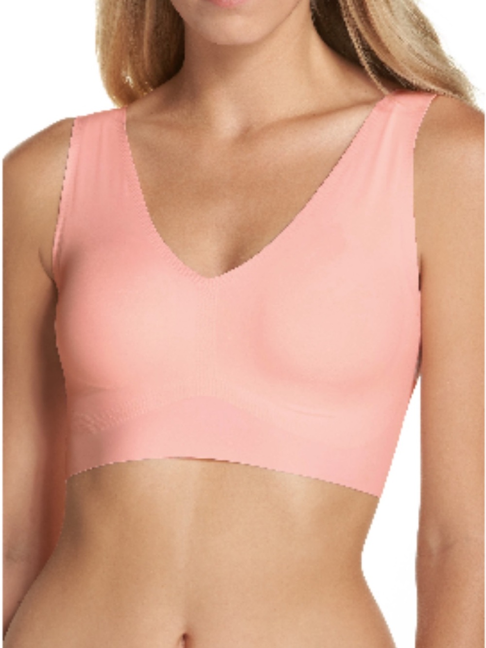 TRUE & CO True Body V-Neck Wireless Bra